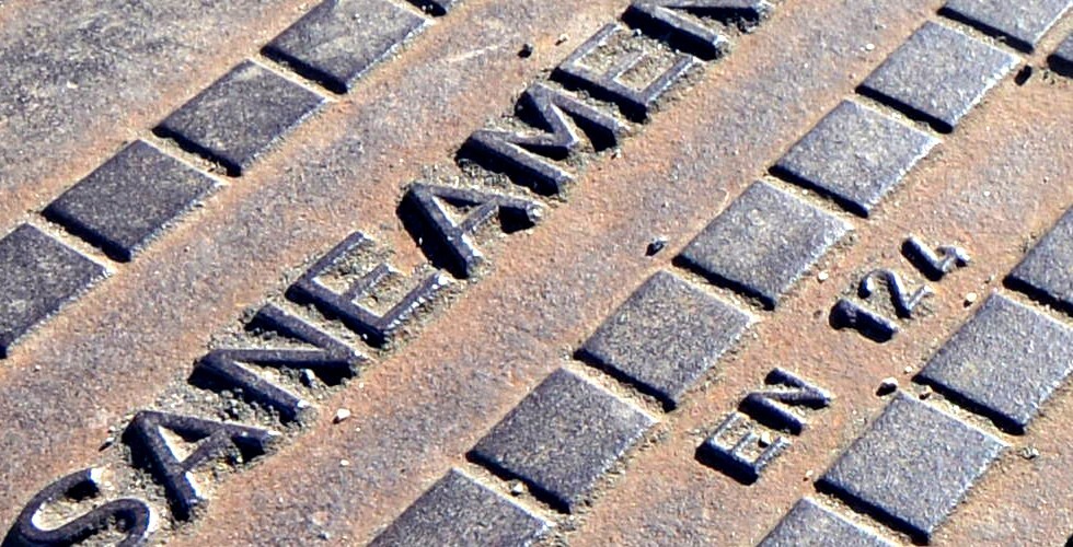 Sistema de drenagem de &aacute;guas residuais