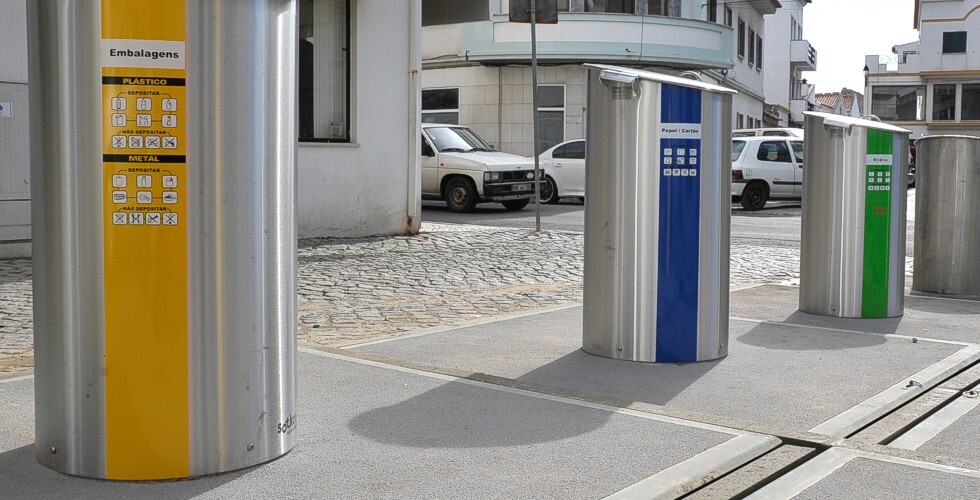 Sistema de recolha de res&iacute;duos